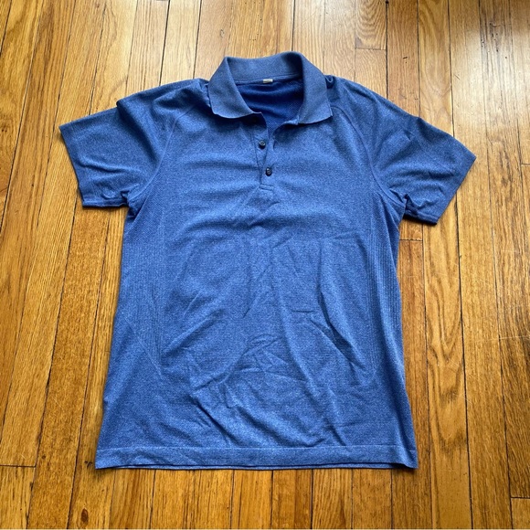 lululemon athletica Tops - ★ Lululemon Swiftly Speed Polo Shirt - Blue ★